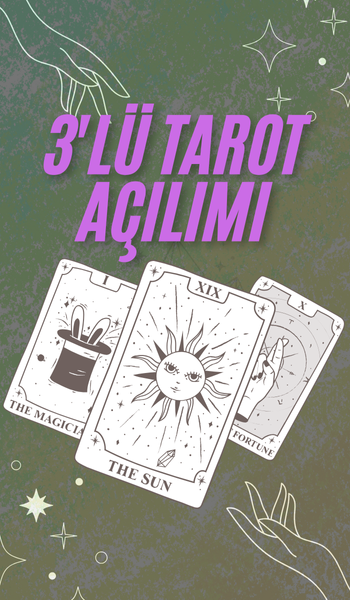 Üçlü Tarot Kart
